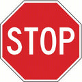 Aluminium Stop Sign