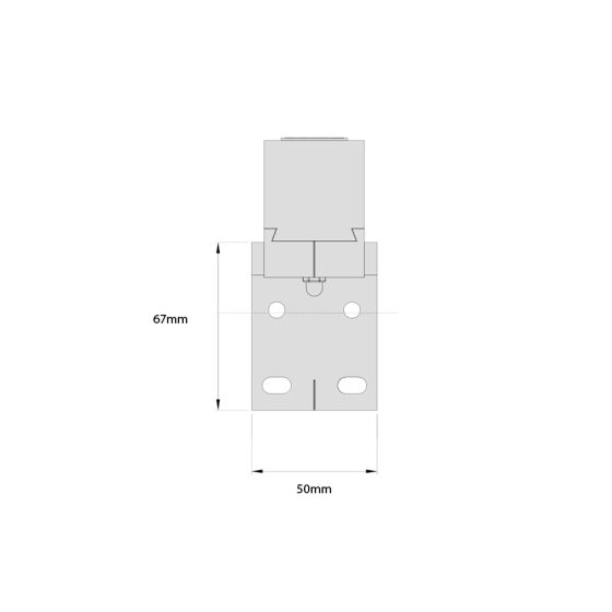D&D TECH SURECLOSE EASY GATE CLOSER - ALUMINIUM BRKT