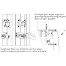 D&D TECH SURECLOSE READYFIT GATESTOP RF - SUITS SF MODELS-6