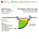 DD TECH SURECLOSE READYFIT SAFETY HINGE/CLOSER WELD-ON RF108SF S-3