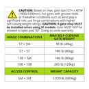 D&D TECH SURECLOSE CENTRE MNT HINGE CLOSER W/FINAL SNAP ACTION WELD-ON 108-7