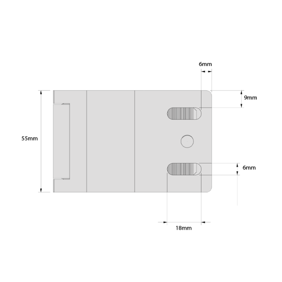 DD TECH SURECLOSE FLUSH MNT SAFETY HYDRAULIC HINGE CLOSER SCREW-ON 57SF AT90