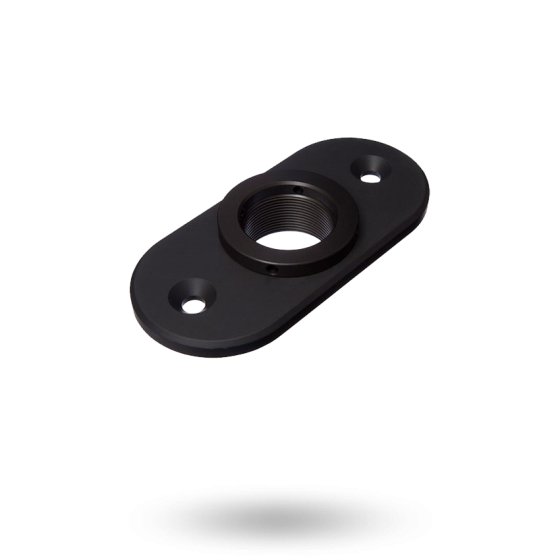 DD TECH SURECLOSE CENTRE MNT OVAL POST BRKT - For SCREW ON Hinges