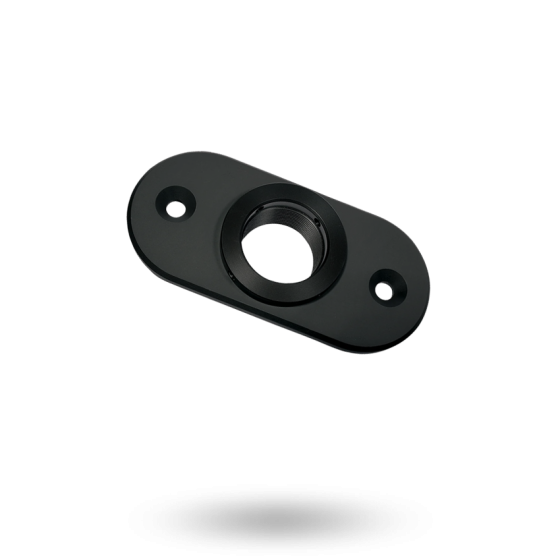 DD TECH SURECLOSE CENTRE MNT OVAL POST BRKT - For SCREW ON Hinges