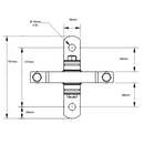 DD TECH SHUTIT BADASS ROUND BOLT-ON HINGE-6