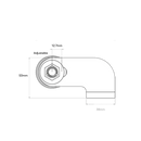 DD TECH SHUTIT BADASS FACE MOUNTING WELD-ON HINGE-7