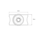 DD TECH SHUTIT BADASS UPHILL/RISING STRAP WELD-ON HINGE SET-8