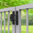 DD TECH SHUTIT BADASS FACE MOUNT BOLT-ON HINGE BLACK POWERED COATED-3