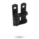 DD TECH SHUTIT BADASS FACE MOUNT BOLT-ON HINGE BLACK POWERED COATED-2