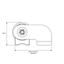 DD TECH SHUTIT BADASS SELF CLOSING FACE MOUNT WELD-ON HINGE-3
