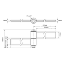 DD TECH SHUTIT BADASS UPHILL STRAP WELD-ON HINGE SET-4