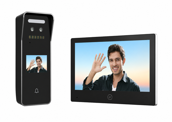 ENTREX Face Recognition Video Intercom Wired – Smart Security Made Simple