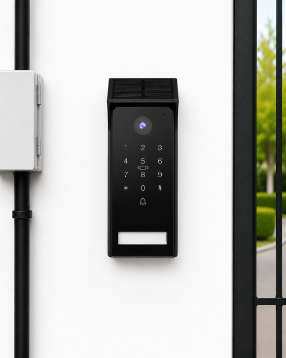 ENTREX 2-Wired Smart Video Intercom with App & Keypad Access