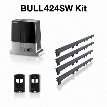 BENINCA BULL424SW Sliding Gate Motor (KIT) - 450KGs 24V DC