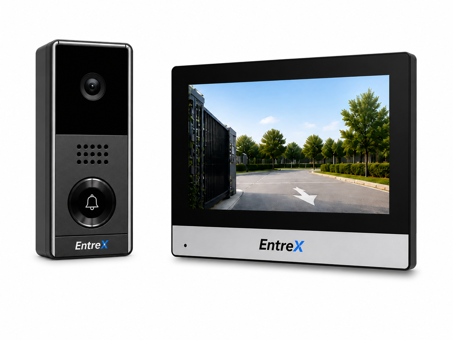 ENTREX 2-Wired Video Intercom with Call Button & Tuya App | Beninca ...