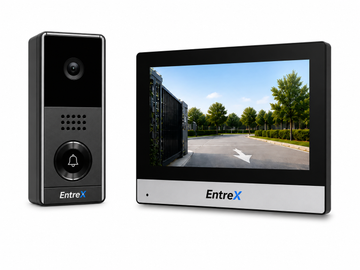 ENTREX 2-Wired Video Intercom with Call Button & Tuya App