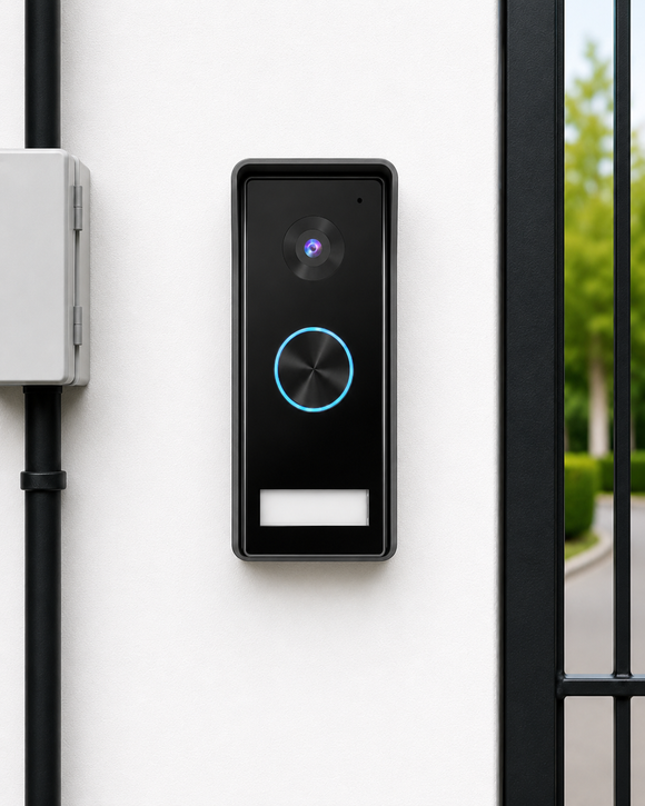 ENTREX 2-Wired Video Intercom with Call Button & Smart App Access