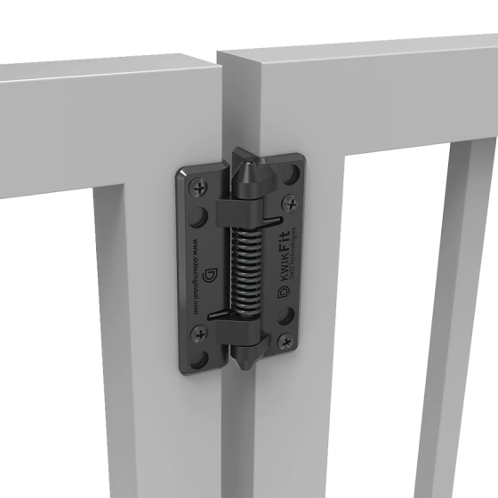 D&D TECH KWIKFIT POLYMER GENERAL PURPOSE SELF-CLOSING HINGE