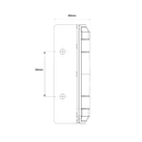 D&D TECH KWIKFIT POLYMER GENERAL PURPOSE SELF-CLOSING HINGE-4