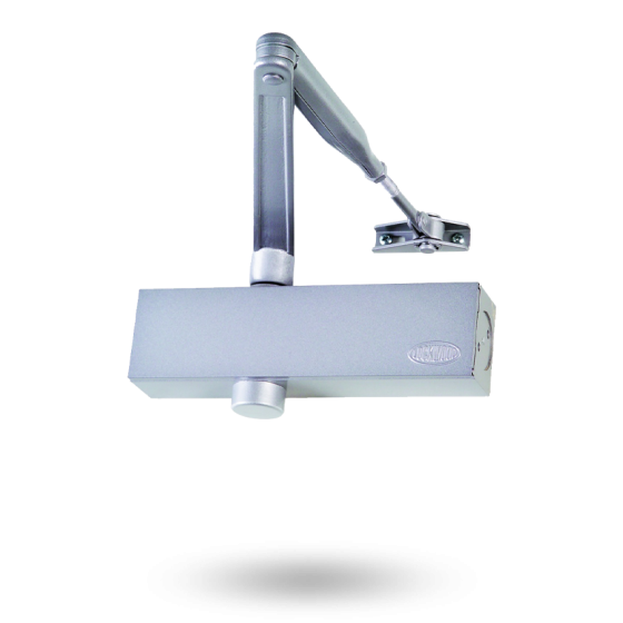 LW HYDRAULIC DOOR CLOSER SILVER