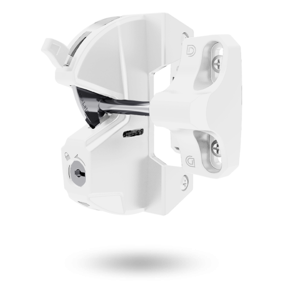 DD TECH LOKKLATCH SERIES 3 LATCH ONLY - RETAIL WHITE
