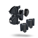 D&D TECH LOKKLATCH DELUXE 3 - SHORT BOLT WITH TRUECLOSE HINGES-1