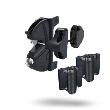 D&D TECH LOKKLATCH DELUXE 3 - SHORT BOLT WITH TRUECLOSE HINGES