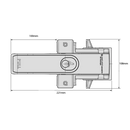 DD TECH LOKKLATCH MAGENTIC LOCKABLE DUAL SIDED KD-7