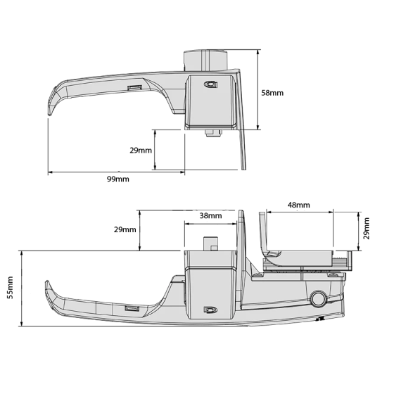 DD TECH LOKKLATCH MAGENTIC LOCKABLE DUAL SIDED KD