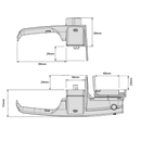 DD TECH LOKKLATCH MAGENTIC LOCKABLE DUAL SIDED KD-6