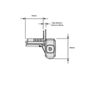 D&D TECH MAGNALATCH TOP PULL WITH KWIKFIT HINGE Kit-5