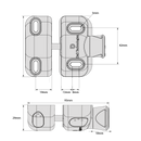 D&D TECH MAGNALATCH SIDE PULL SERIES 2 LOCKABLE-5
