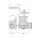 D&D TECH MAGNALATCH SIDE PULL SERIES 2 LOCKABLE-6