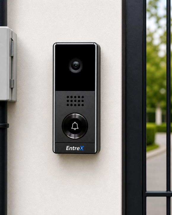 ENTREX 2-Wired Video Intercom with Call Button & Tuya App