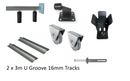 Sliding Gate Hardware Kit U Groove-1
