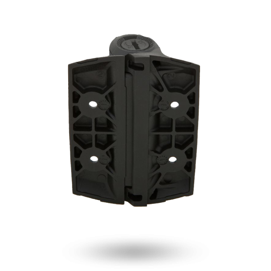 D&D TECH TRUCLOSE TCA1 REG HINGE - BLK TRIM
