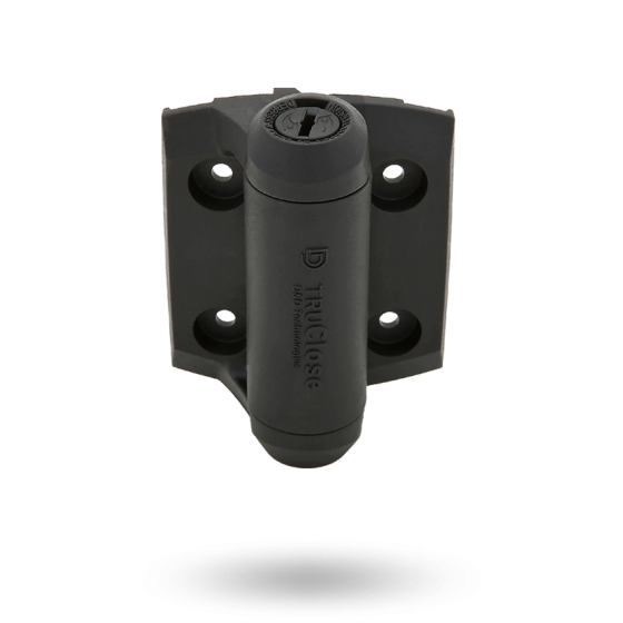 D&D TECH TRUCLOSE TCA1 REG HINGE - BLK TRIM