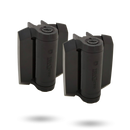 D&D TECH TRUCLOSE TCHD1A HVY DUTY HINGE - 2 ALIGN LEG BLK TRIM-1