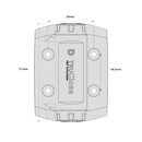 DD TECH TRUCLOSE TCHD1A HVY DUTY HINGE - WHT TRIM WHITE-7