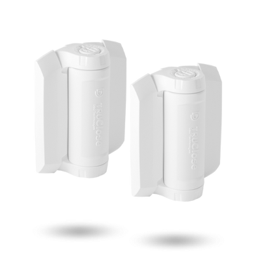 DD TECH TRUCLOSE TCHD1A HVY DUTY HINGE - WHT TRIM WHITE
