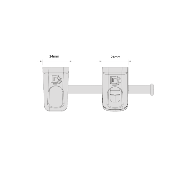 D&D TECH T-LATCH - PADLOCKABLE GRAVITY LATCH