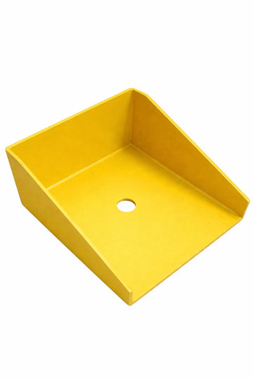 Keypad / Intercom Aluminum Shroud Yellow (Small)