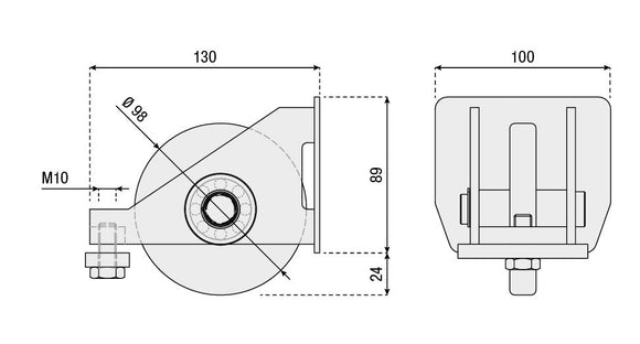 Cantilever Sliding Gates Complete Kit L
