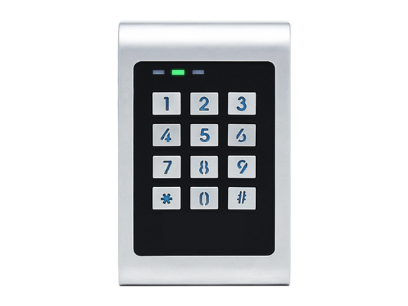 Hardwired Outdoor Metal Keypad with Card Reader