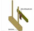 Sliding Gate Nylon Gear Rack 1 Meter (Residential and Light Commercial Use)-2