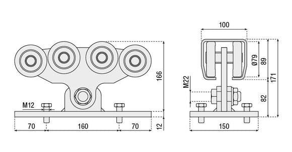 Cantilever Sliding Gates Complete Kit L