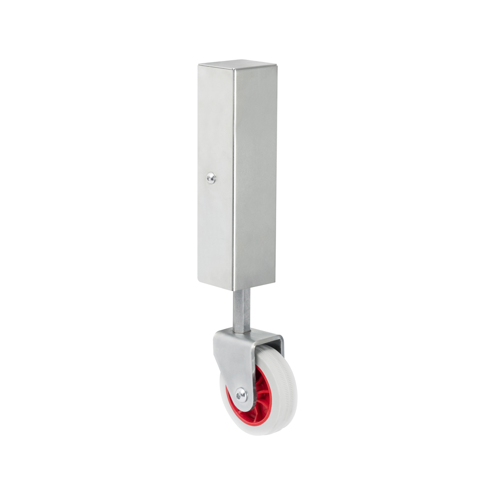 Jockey/Shock-absorbing wheel for swing gates
