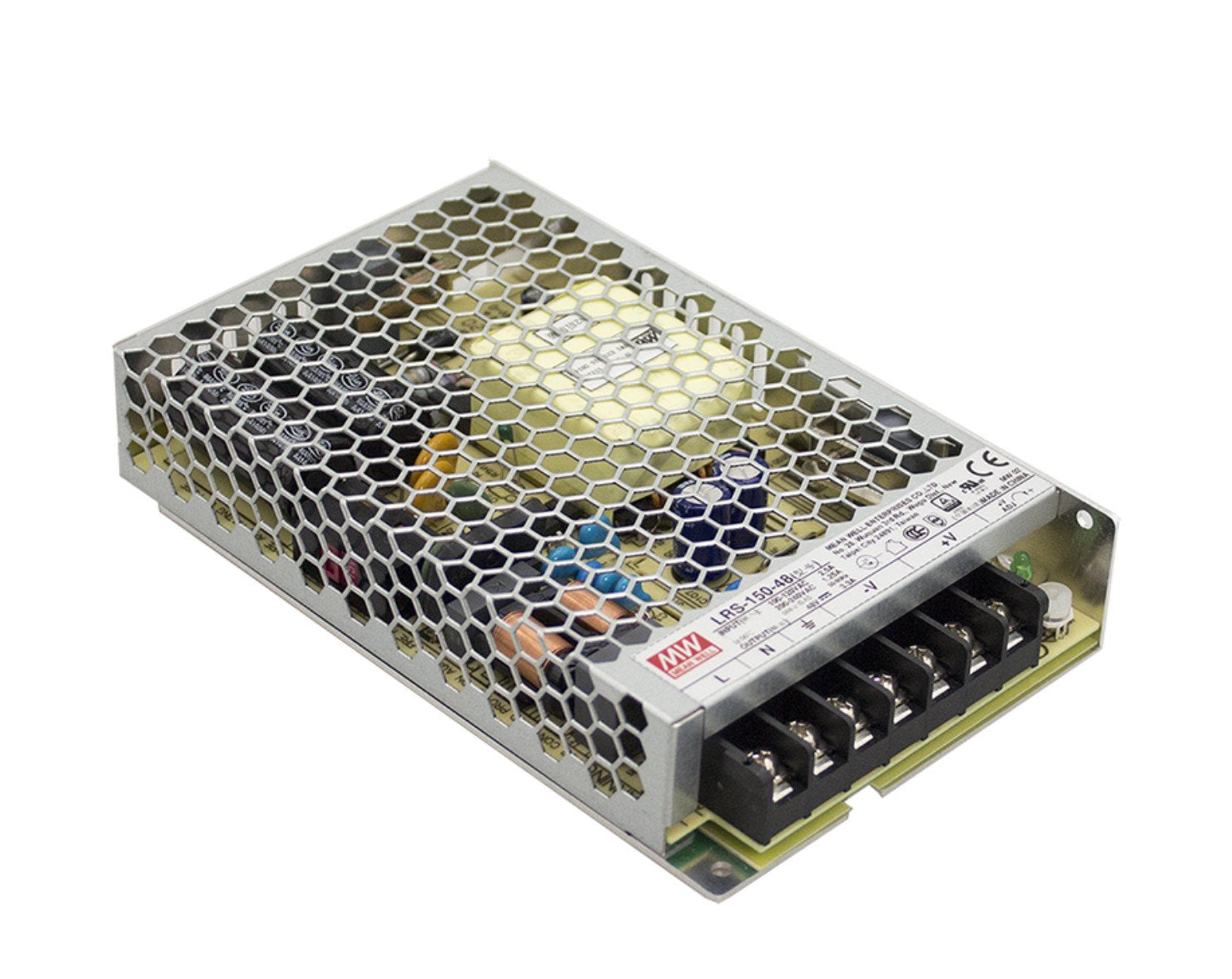 Enclosed Power Supply, 150W, 12V DC