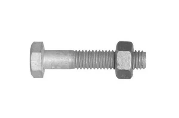 Bolt and Nut 8mm x 75mm (Hex Head)