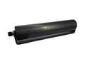 Heavy Duty Sliding Gate Black Guiding Nylon Roller 300mm x 60mm dia. With External Bracket